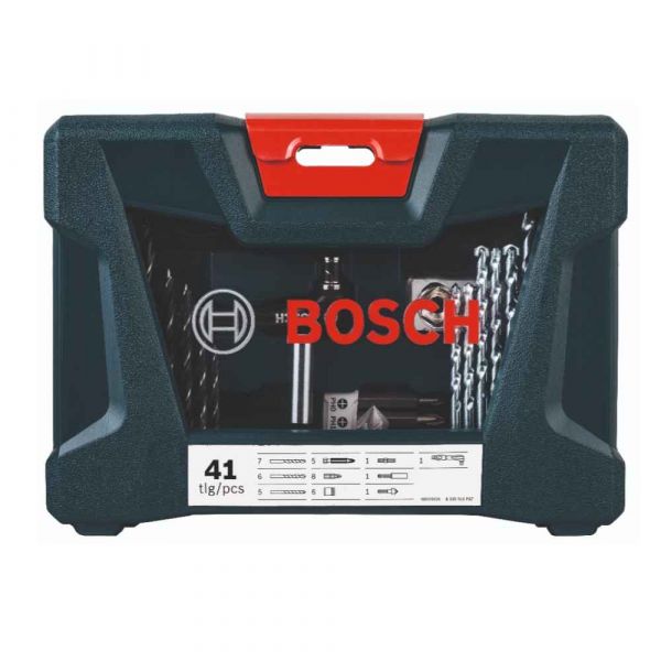 Kit De Pontas E Brocas Bosch V-Line 41 Peças