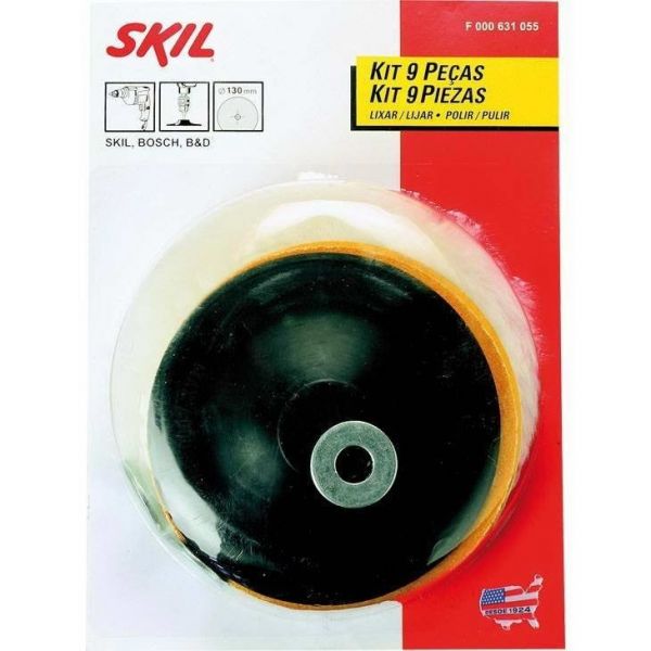 Kit de Polir e Lixar para Furadeira Skil F000631055