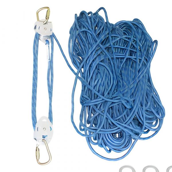 Kit HL100KP Sistema de Polias para Movimentação com Corda Hércules
