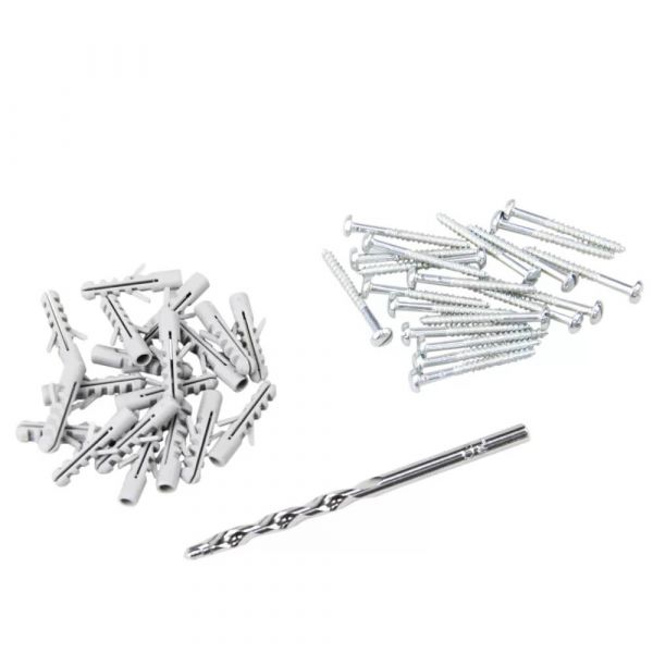 Kit Prático Para Fixação Com Parafuso e Bucha 4mm Bemfixa 