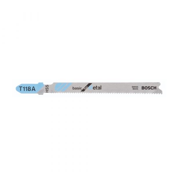 Lâmina serra tico tico Bosch T118A Basic for metal