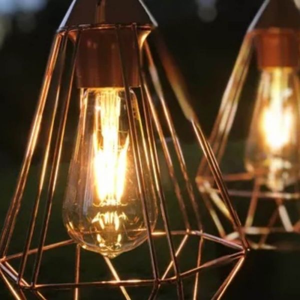 Lâmpada Filamento De Carbono ST58 220V GLight