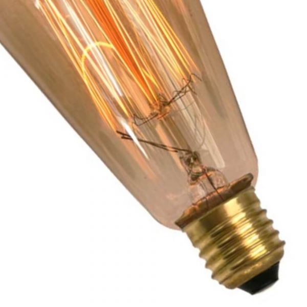 Lâmpada Filamento De Carbono ST58 220V GLight