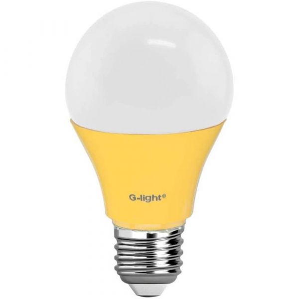 Lâmpada Led Bulbo Anti Inseto 6W Bivolt E27 GLight