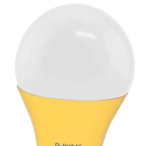 Lâmpada Led Bulbo Anti Inseto 6W Bivolt E27 GLight