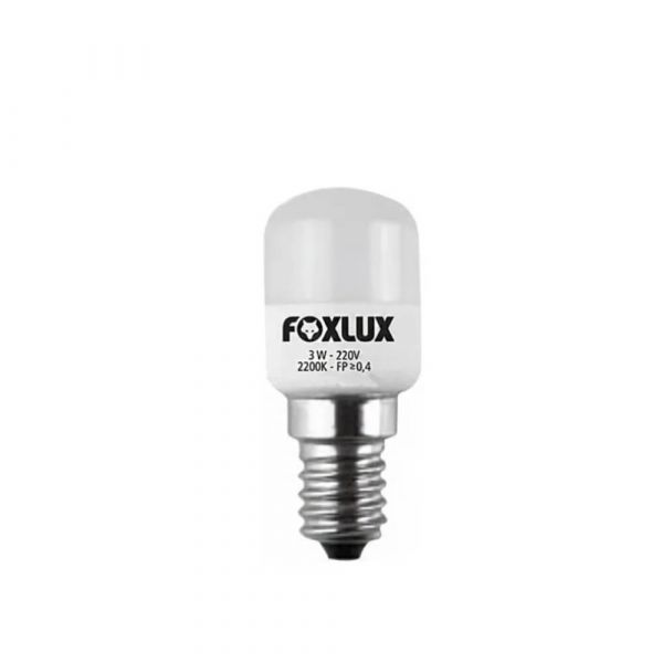 Lâmpada Led Para Geladeira 3W/220V E-14 Foxlux