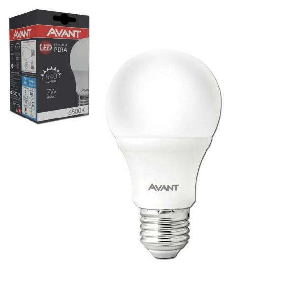 Lâmpada Led Pera 7 Watts Avant
