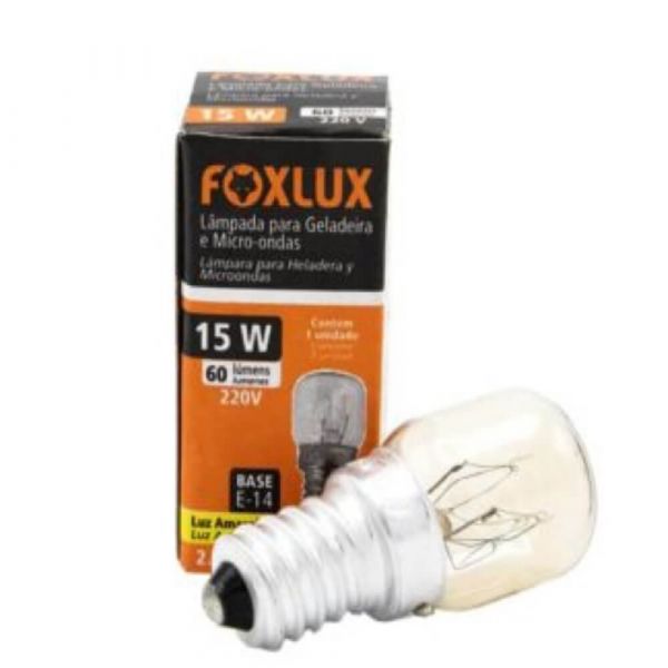Lâmpada Para Geladeira e Microondas 15W Foxlux