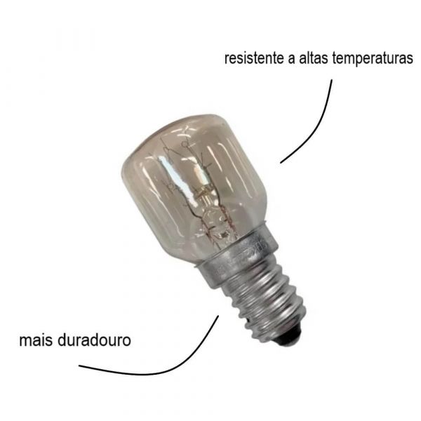 Lâmpada Para Geladeira e Microondas 15W Foxlux