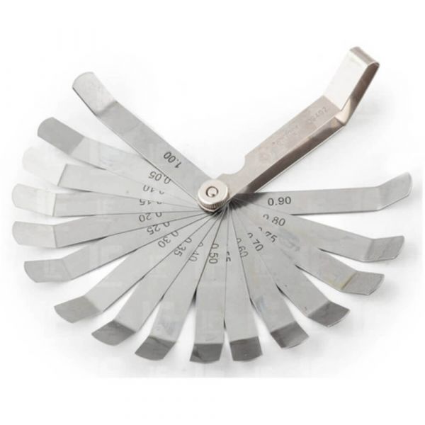 Jogo Calibrador Folga em Lâminas 16 Peças Sata