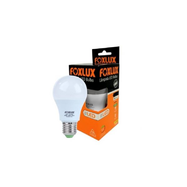 Lâmpada Led Bulbo 6500K 12V 10W Foxlux