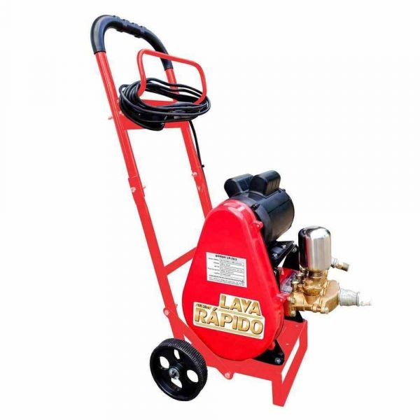 Lavadora de Alta Pressão LR28/2 2.0CV Monofásica com Carrinho ZM Bombas