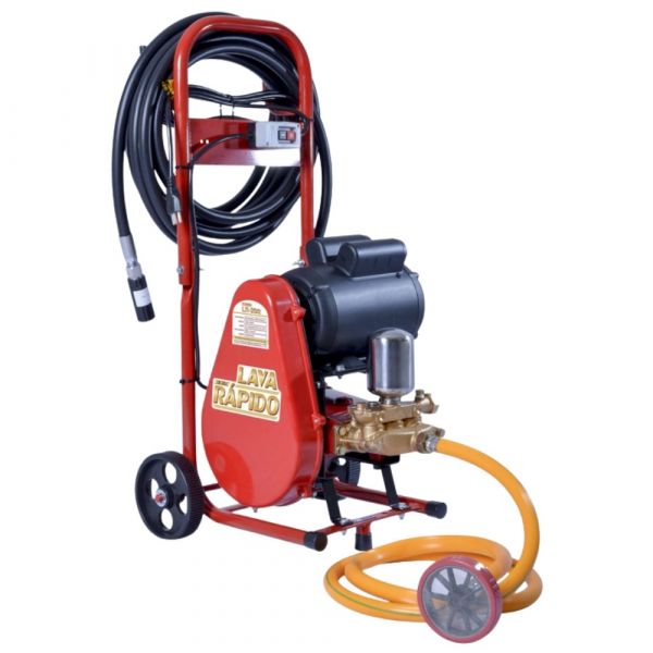 Lavadora de Alta Pressão LR28/2 2CV Trifásica 380V com Carrinho ZM Bombas