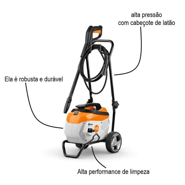Lavadora de alta pressão RE 145 STIHL