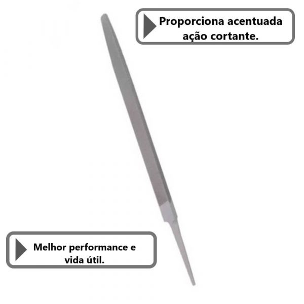 Lima Triangular para Serrote 4'' K&F