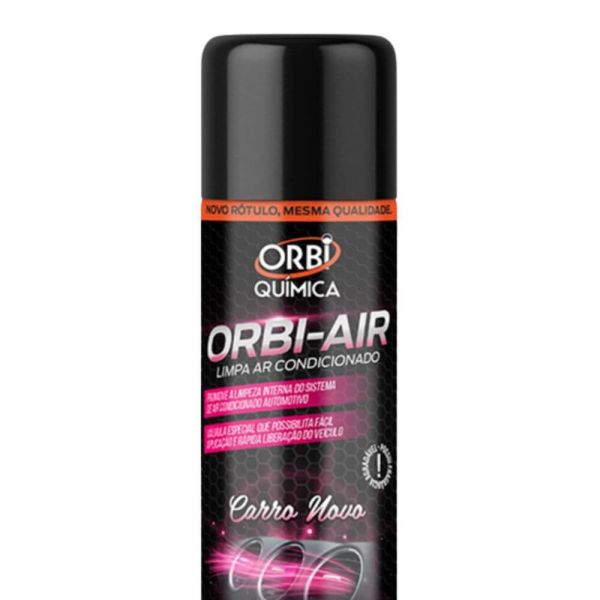 Limpa Ar Condicionado 200ml 140g Carro Novo Orbi