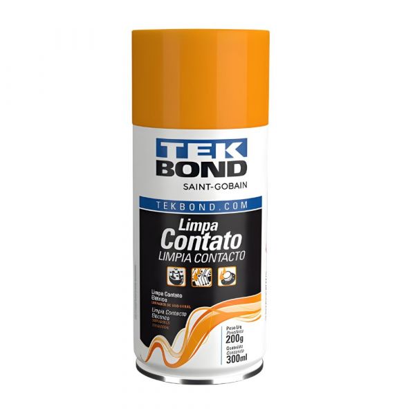 Limpa Contato Spray 300ml Tekspray Tek Bond