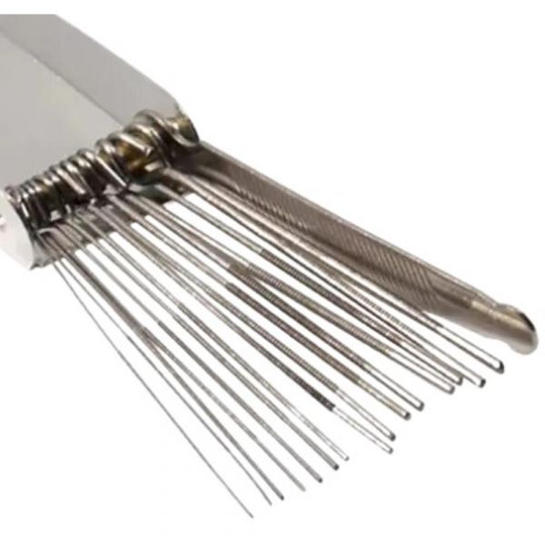 Limpador de Bicos 13 Agulhas Carbografite