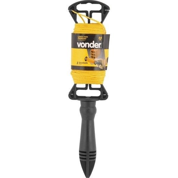 Linha para Pedreiro Trançada 1,2mmX50m- Vonder