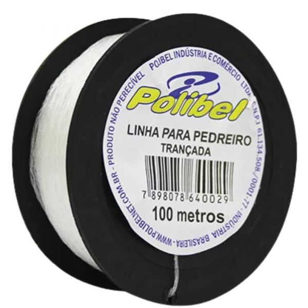 Linha Pedreiro De Nylon 0.80 X 100 Polibel