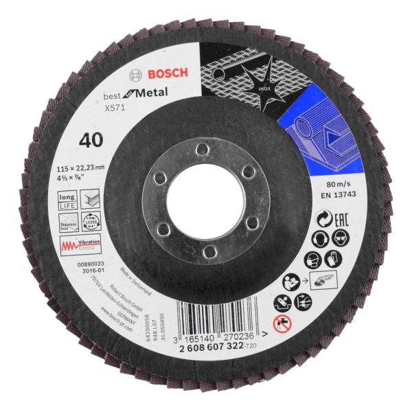 Disco Flap Reto Best For Metal 4.1/2 G40