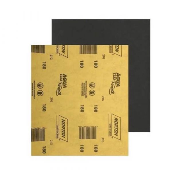 Lixa Folha D'agua Grão 180 Norton