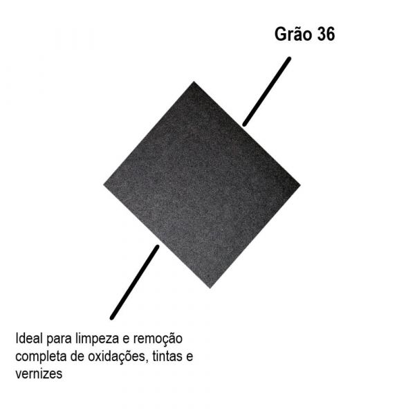 Lixa Para Ferro Grão 36 Norton