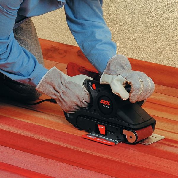 Lixadeira de Cinta Skil 7640 900W 220V com 3 Lixas e Maleta