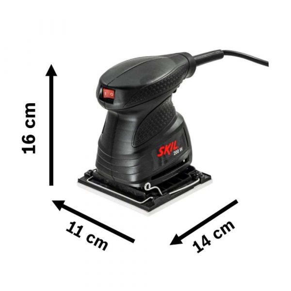 Lixadeira Orbital Skil 7232 200W 220V, com 1 lixa 