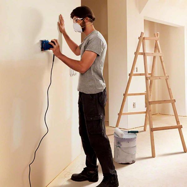 Lixadeira Orbital de Palma Bosch GSS 140 220W 220V 3 lixas