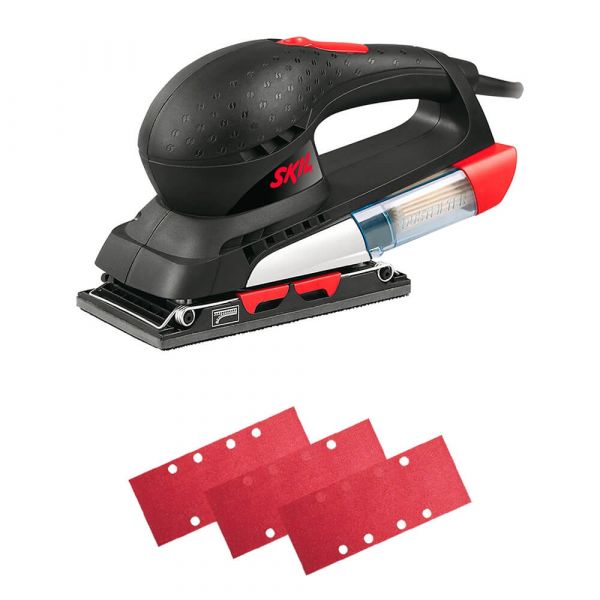 Lixadeira Orbital Skil 7351 200W 220V c/3 Lixas e Coletor Pó