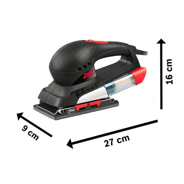 Lixadeira Orbital Skil 7351 200W 220V c/3 Lixas e Coletor Pó