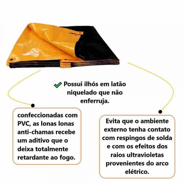  Lona Top Carga Dupla Face 12x1m 730gr/m2 Portofino