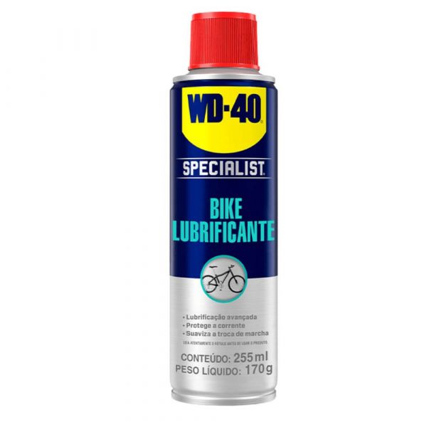 Lubrificante Specialist para Corrente Pedal Seco e Úmido 255ml WD40