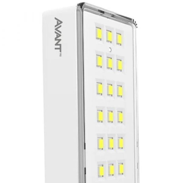 Luminária de Emergência 1W 6000K 30 LEDs Avant