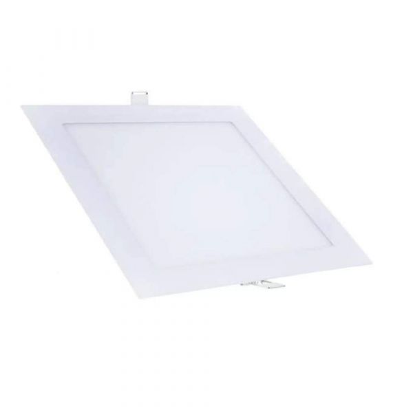Luminária Led Quadrada de Embutir 18W 22cm x 22cm Avant