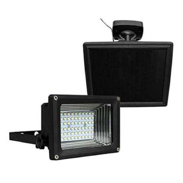 Luminária Refletor Solar 60 LEDs para Jardim Ecoforce