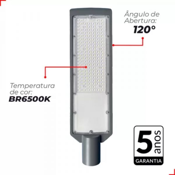 Luminaria Led 6500K 200W Avant