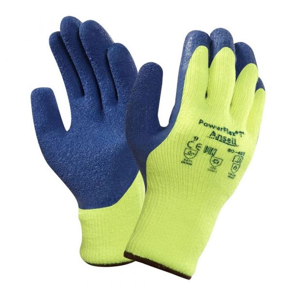 Luva Powerflex 80-400 Isolante Baixa Temperatura -25º Tamanho 9 Ansell 
