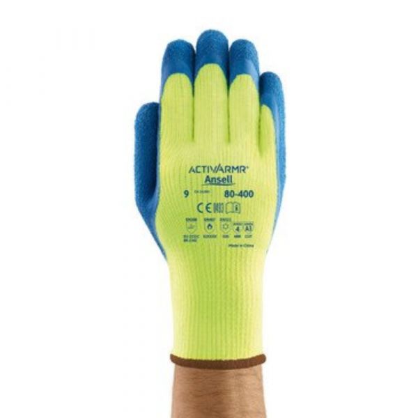 Luva Powerflex 80-400 Isolante Baixa Temperatura -25º Tamanho 10 Ansell 