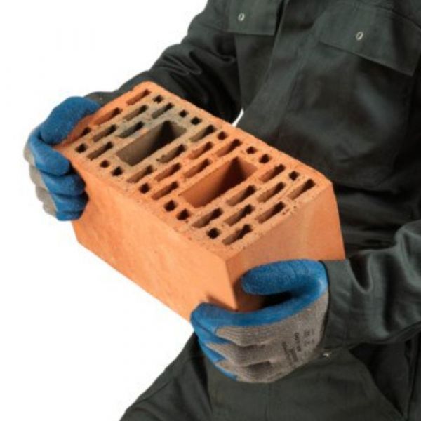 Luva de Proteção Activarmr 80-100 Multiuso Tamanho 9 Malha com Banho em Latex Ansell