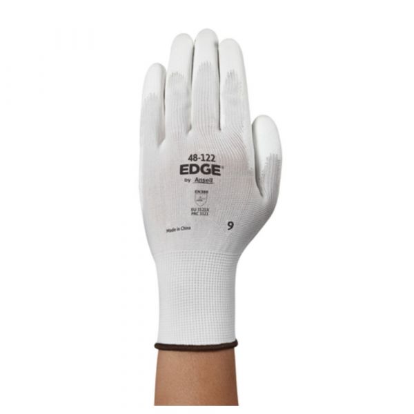 Luva Branca Edge 48-122 Tamanho 10 Ansell