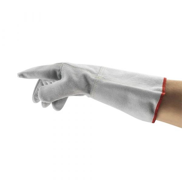 Luva Couro Com Forro 36cm Edge 48 216 Tamanho 10 Ansell