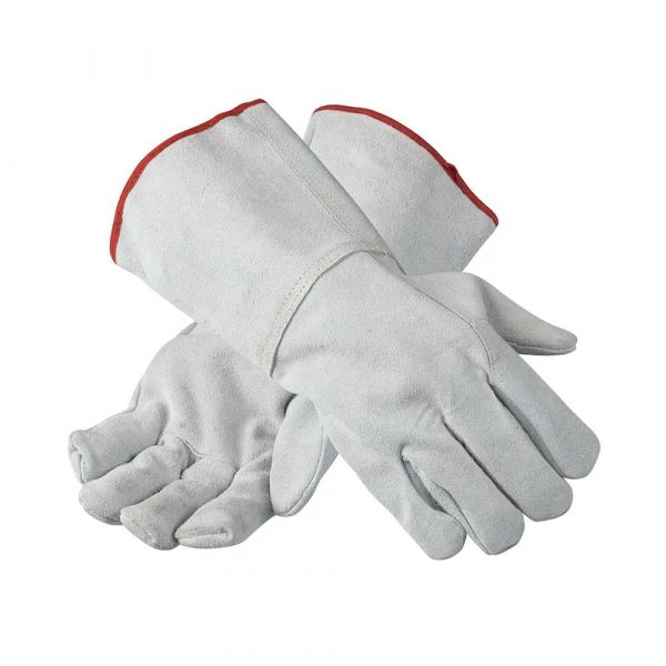 Luva Couro Com Forro 36cm Edge 48 216 Tamanho 10 Ansell