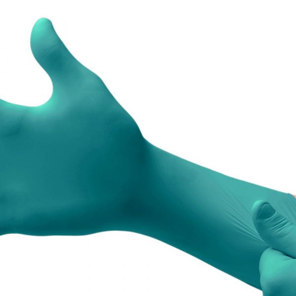 Luva Microflex 93-260 Nitrilica/Neoprene Verde Tamanho L com 50 Unidades Ansell