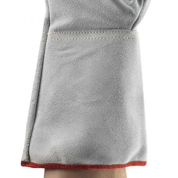 Luva Couro Com Forro 36cm Edge 48 216 Tamanho 10 Ansell