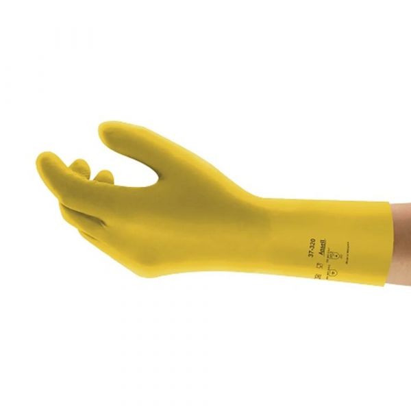 Luva Alphatec 37-320 Nitrílica Amarela Ansell