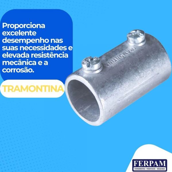 Luva de Emenda Flexor Sem Rosca 3/4” Tramontina 