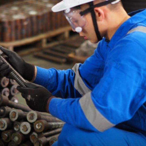 Luva de Poliéster com Banho de PU Tátil Edge 48-123 Tamanho G Ansell