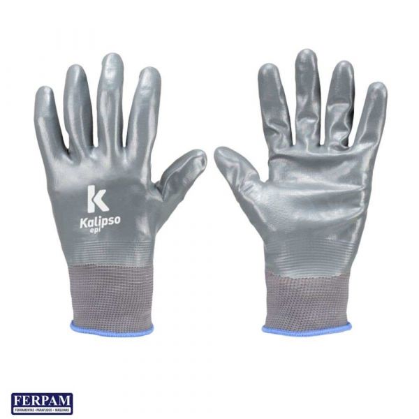 Luva de Segurança NBR PRO Cinza Tamanho G Kalipso